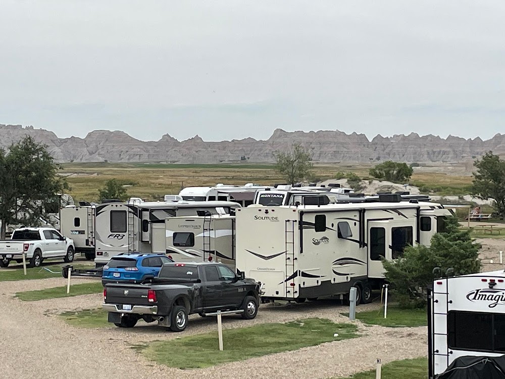 9. Badlands Hotel Campground — Interior — verified parking photo